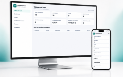 ContainerFlow : un logiciel sur mesure pour gérer la location de conteneurs